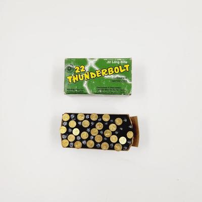 . 22 THUNDERBOLD LONG RIFLE AMMO