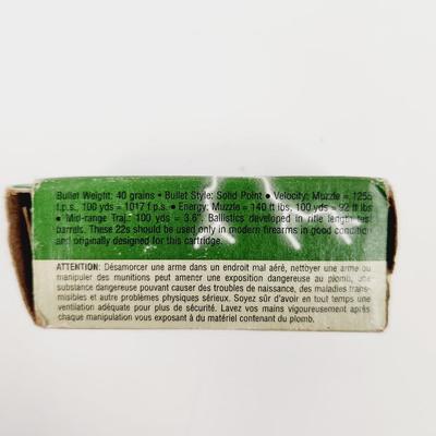 . 22 THUNDERBOLD LONG RIFLE AMMO