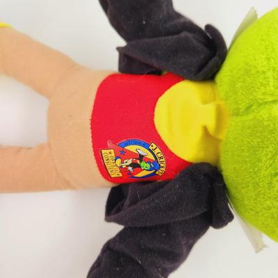 WALT DISNEY MATTEL COLLECTABLE STUFFIE JIMINY CRICKET