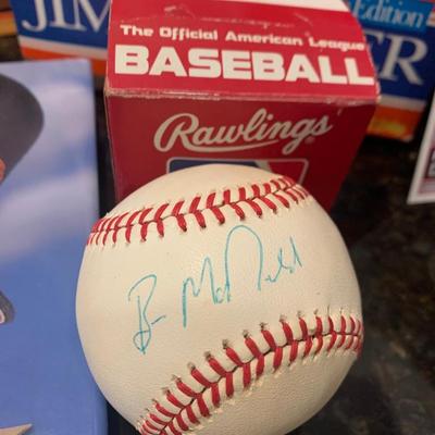 Orioles Memorabilia Lot Signed Jim Palmer Ben McDonald