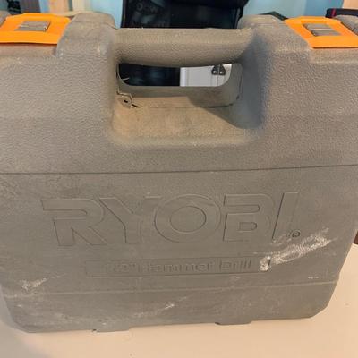 Ryobi 2 Speed 1/2 Hammer Drill In Case