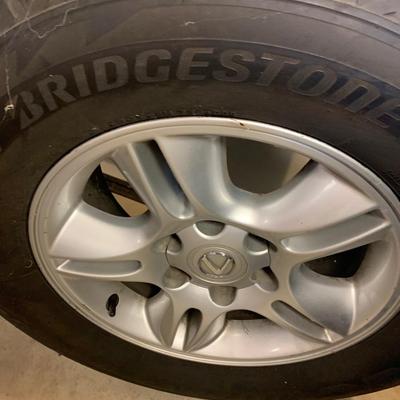 SET OF 4 Bridgestone 265 65/R17 Tires & Rims Lexus GX Series SUV ?