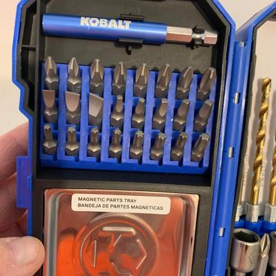 Kobalt Drill Bit Set In Case