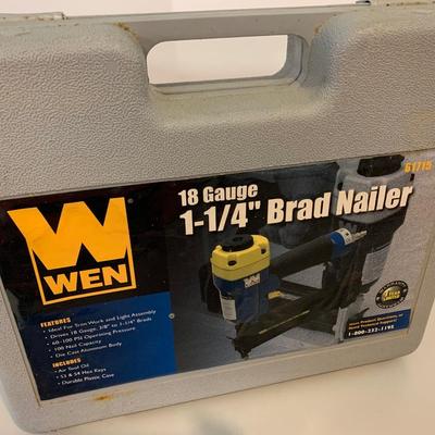Wen 18 Gauge 1 1/4â€ Brad Nailer In Case