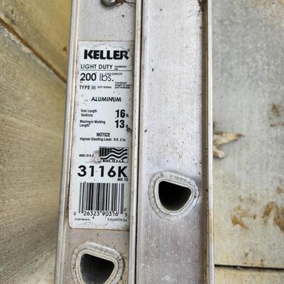 Keller Aluminum 16Ft Extension Ladder