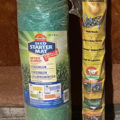 Grass mat  and weed control