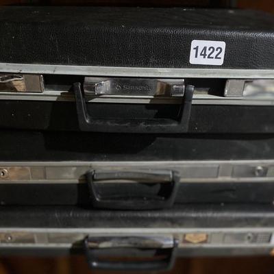 3 briefcases