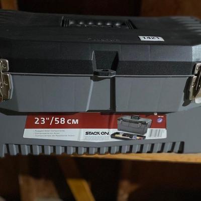 Stack on tool box