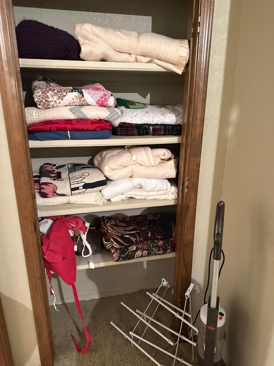 Lot 21 Linens closet selection