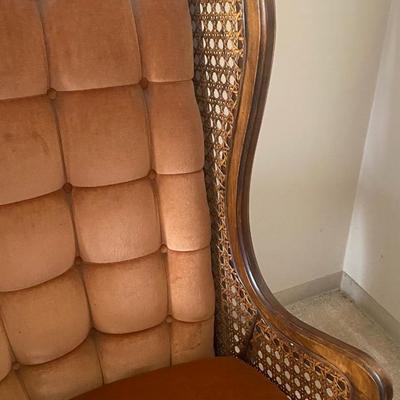 Pretty peach chair