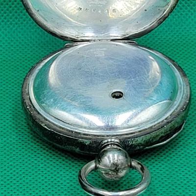 A.W. Witham Sterling Pocket Watch