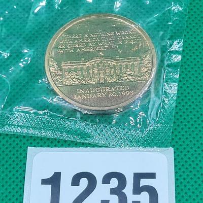 Clinton Bronze Coin