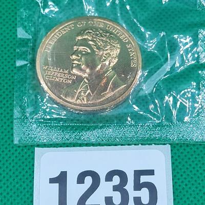 Clinton Bronze Coin