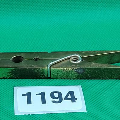 Italian Brass Clothes Pin