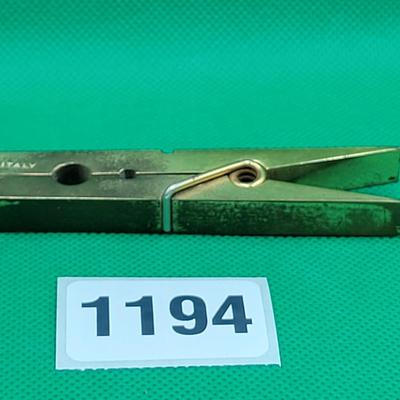 Italian Brass Clothes Pin