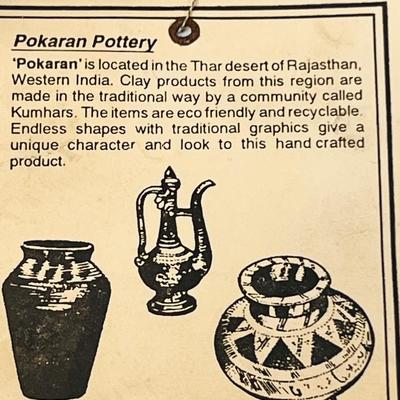 Pokaran Pottery Bowl