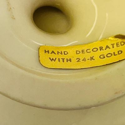 Vintage Lenox Fluted Pedestal Candy Dish