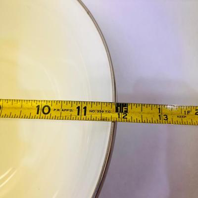 Pottery Barn White Enamel Bowls