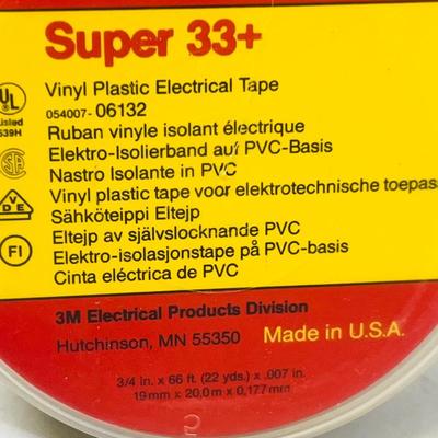 Variety of Masonry Wheels & 3M Super 33+ Tape