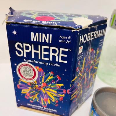 Puzzles, Mini Sphere, and Counting Piggy Bank