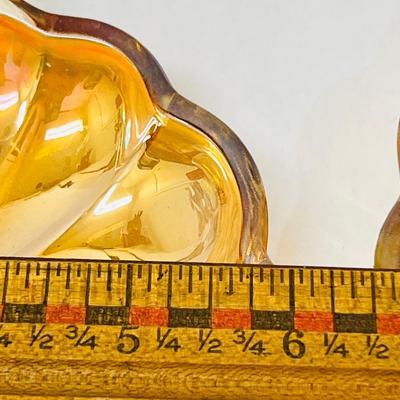 2 Carnival Glass Dishes