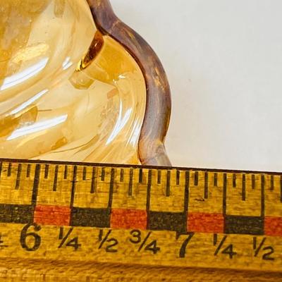 2 Carnival Glass Dishes