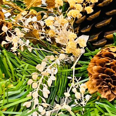 Vintage Angel in Green Centerpiece