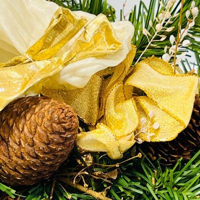 Vintage Angel in Green Centerpiece