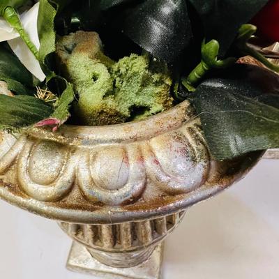 3 Poinsettia Centerpieces