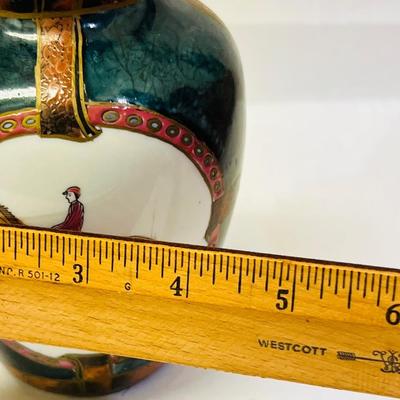 Vintage Hand Painted Horse vase