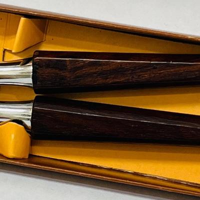 Vintage Nut Cracker with Teak Handles