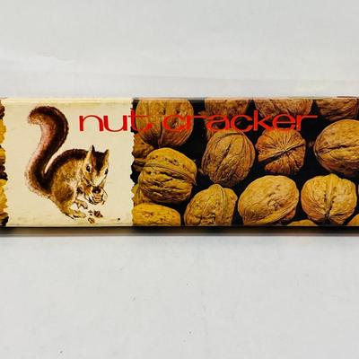 Vintage Nut Cracker with Teak Handles