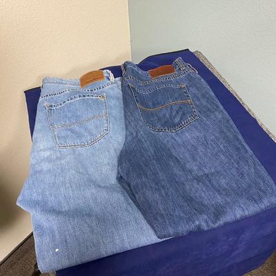 Two Pair of Tommy Bahama Denim Blue Jeans 38/30 Standard 38/34 Classic
