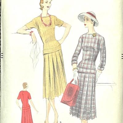 Vogue Pattern No. 8660 size 12 bust 30 hip 33 1955