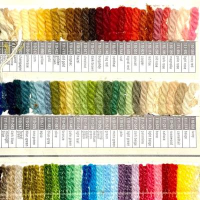 Decorative Berber-Rugs Pure Virgin Wool Color Swatch