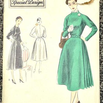 Vogue Special Pattern No. 4254 size 12 bust 30 hip 33 1951