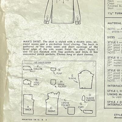 Simplicity Printed Pattern No. 1961 size large