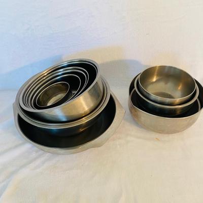 Set of Metal Mixing Bowls (FR-SL)