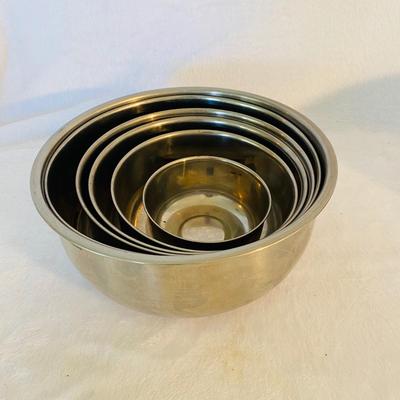 Set of Metal Mixing Bowls (FR-SL)