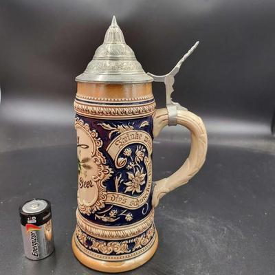 Vintage Ceramic Beer Stein