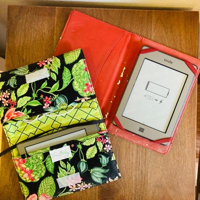 Two Amazon Kindles with Vera Bradley Covers (CR - RH)