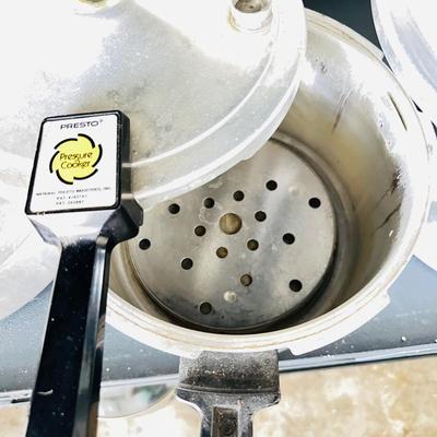 Presto and Mirro Pressure Cookers and Wearever Cookery (G-JM)