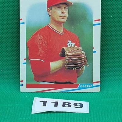 Bob Forsch Baseball Card