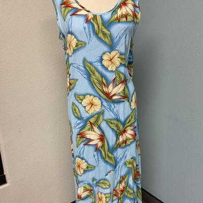 The Hawaiian Original Large Made in Hawaii Hibiscus Tropical Dress