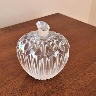 Lot #130  WATERFORD Crystal Apple