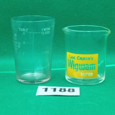 Shot Glass and Log Cabin Lot