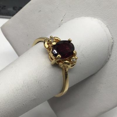 14kGold Electroplated  Cocktail Ring