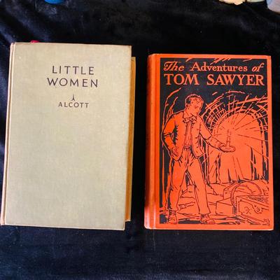 Little Women/Tom Sawyer & More Vintage Books.