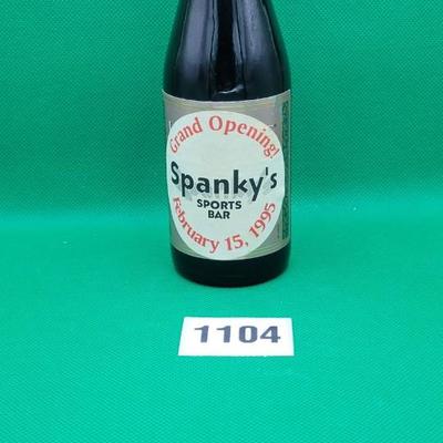 Spanky's Sports Bar Collector's Bottle