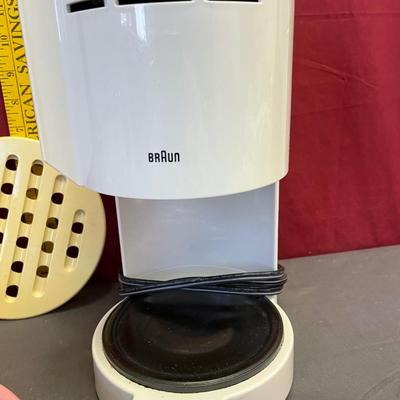 Mixer, bowl, coffee maker